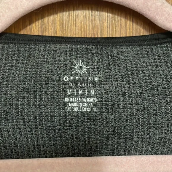 NWOT Aerie Ribbed Crop Top - Picture 3 of 5